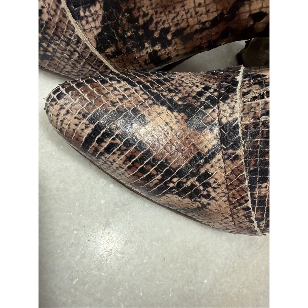 FREEBIRD Joey‎ Snake Print Bootie SZ 10 - Picture 5 of 16